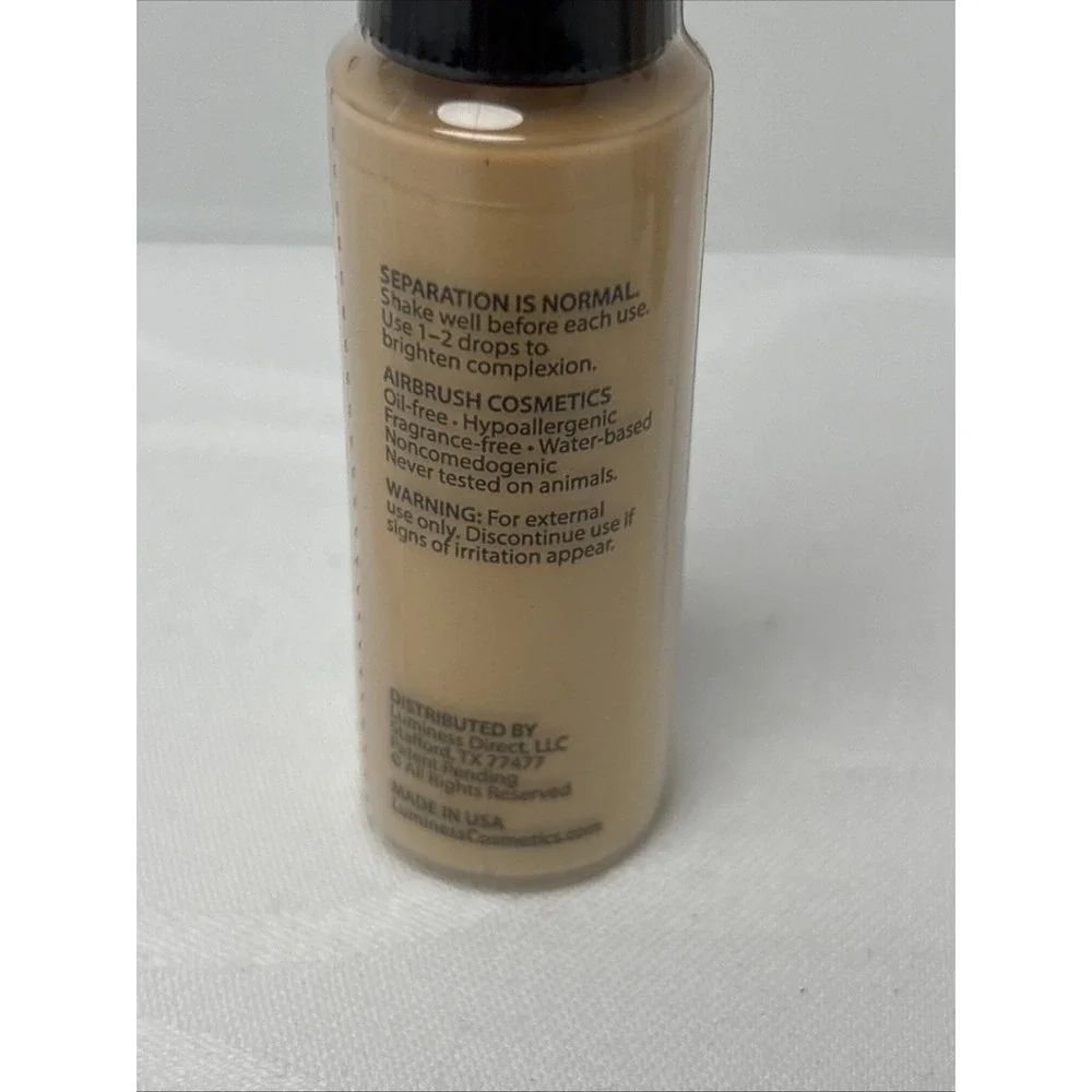 4 Luminess Airbrush Concealer, Eraser, Glow, Primer, Tip Top New 0.50 oz Sealed